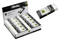 White Rectangular Erasers - 1 - Drawing Accessories - 10doigts.com - Drawing Accessories - 10doigts.fr