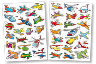 Airplane Stickers - 39 pcs - 0 - Travel Theme - 10doigts.com - Travel Theme - 10doigts.fr