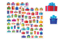 Christmas Gift Stickers (2 Sheets) - 1 - Christmas Stickers - 10doigts.com - Christmas Stickers and Labels - 10doigts.fr