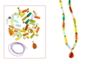 Kit collar veteado - Collares y cadenas - 10doigts.fr