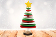 kit árbol de Navidad de fieltro - Kits creativos de Navidad para los niños - 10doigts.fr