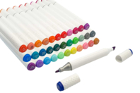 Alcohol Markers, Double-Tipped - Choice of Colors - 1 - Fancy Markers - 10doigts.com - Fancy Markers - 10doigts.fr