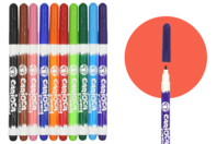 rotuladores textiles punta fina - Pinturas y marcadores para textiles - 10doigts.fr