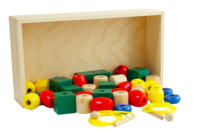 abalorios de madera - Cuentas infantiles - 10doigts.fr