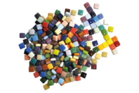 Opaque Glass Mosaics - 300 Pieces - 1 - Glass Mosaics - 10doigts.com - Glass Mosaics - 10doigts.fr