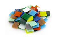 Glass Paste Mosaics 2 cm - 40 Pieces - 1 - Glass Mosaics - 10doigts.com - Glass Mosaics - 10doigts.fr