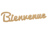 Wooden "Welcome" Sign - 1 - Wooden Objects for the Home - 10doigts.com - Wooden Objects for the Home - 10doigts.fr