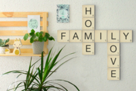 palabra scrabble - Letras de madera - 10doigts.fr