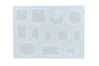 molde de silicona para joyas de resina - Moldes para yeso, jabón, cemento ... - 10doigts.fr