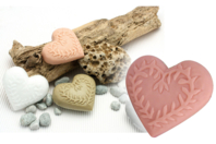 Molde de jabón Corazón - Moldes y accesorios de jabón - 10doigts.fr