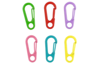 Mosquetones de metal de colores - Llaveros - 10doigts.fr