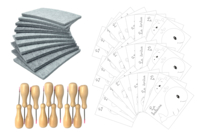 Super Punching Pack - 30 Cards + Materials - 1 - Card Making Kits - 10doigts.com - Card Making Kits - 10doigts.fr