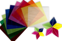 Translucent Papers for Origami - 500 Sheets - 1 - Origami Papers - 10doigts.com - Origami Papers - 10doigts.fr
