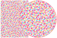 papeles rosas con puntos - Papel DECOPATCH - 10doigts.fr