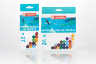 Water-Soluble Oil Pastels - 1 - Pastels and Charcoal - 10doigts.com - Pastels and Charcoal - 10doigts.fr