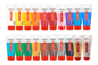 Pintura acrílica 75 ml royal talens - Pintura acrílica satinada, brillante - 10doigts.fr