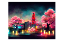 Lienzo Asia - Pintura por números - 10doigts.fr