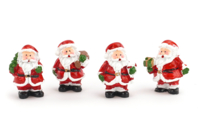 figurita de resina de papá noël - Pequeñas decoraciones de Navidad - 10doigts.fr