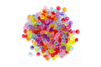 Translucent Faceted Spinning Beads - Approximately 200 Beads - 1 - Acrylic Beads - 10doigts.com - Acrylic Beads - 10doigts.fr