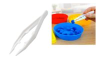 Plastic Tweezers - 4 Pieces - 1 - Ironing Bead Accessories - 10doigts.com - Ironing Bead Accessories - 10doigts.fr