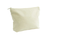 Cotton Pouch, Zip Closure - 19 x 13.5 cm - 1 - Cotton, Linen - Textiles - 10doigts.com - Cotton, Linen - Textiles - 10doigts.fr