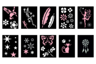 plantilla k signo - Plantillas adhesivas - 10doigts.fr