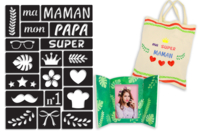 Removable Adhesive Stencils - 19 Detachable Designs - 1 - Adhesive Stencils - 10doigts.com - Adhesive Stencils - 10doigts.fr