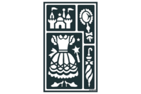 Plantillas adhesivas reposicionables "Princesas" - Plantillas adhesivas - 10doigts.fr