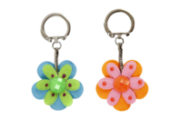 llavero flores fieltro - Flores y hojas decorativas - 10doigts.fr