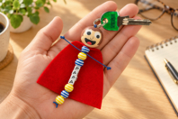 super dad keyring gift Father's Day - Keychains and Key Holders for Dad - 10doigts.fr