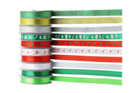 Christmas Ribbons - 10 Pieces - 1 - Gift Ribbons - 10doigts.com - Gift Ribbons - 10doigts.fr