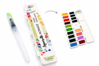 Set de acuarelas nómada ART & GO, 18 colores - Colores acuarela - 10doigts.fr