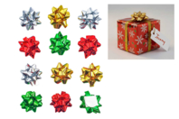 Set de 12 Nudos Estrellas Adhesivos : - Cintas decorativas - 10doigts.fr