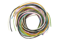 Waxed Cotton Cords, Ø 1 mm - 8 Pieces - 1 - Cotton Thread, Skein - 10doigts.com - Cotton Thread, Skein - 10doigts.fr