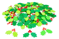 Foam Stickers Holly Leaves - 400 pcs - 1 - Foam Stickers - 10doigts.com - Foam Stickers - 10doigts.fr