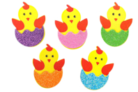 Pegatinas Pascua de goma - Gomets de espuma - 10doigts.fr