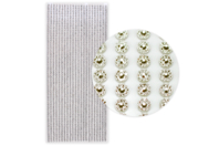 Self-adhesive Rhinestone Strips, Silver - 1292 Rhinestones - 1 - Rhinestones - 10doigts.com - Rhinestones - 10doigts.fr
