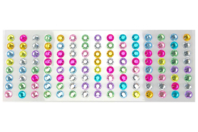 Strass autoadhesivos en tira, Ø 1 cm - 120 pcs - Strass adhesivos - 10doigts.fr