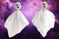 Hanging Ghosts - 6 Pieces - 1 - Halloween Craft Kits - 10doigts.com - Halloween Craft Kits - 10doigts.fr