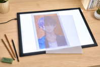 tableta de dibujo luminosa A3 - Accesorios de dibujo Bellas Artes - 10doigts.fr