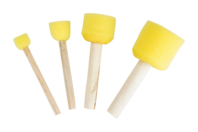 Foam Stamps 4 Sizes - 12 Pieces - 1 - Foam Stamps, Sponges - 10doigts.com - Foam Stamps, Sponges - 10doigts.fr
