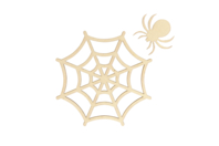 Lienzo araña Personalizar - Soportes de Halloween para decorar - 10doigts.fr