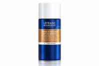 Satin spray varnish Lefranc Bourgeois, 150 ml - Mediums and additives for acrylic painting - 10doigts.fr
