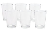 Straight Glasses 20 cl - 6 Pieces - 1 - Glass Supports - 10doigts.com - Glass Supports - 10doigts.fr