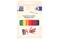 Colored Pencils - 1 Box (18 Pencils) - Colored Pencils - 10doigts.fr