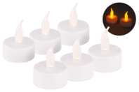 LED Electric Candles - 6 Pieces - Lighting Articles, String Lights and LED Candles - 10doigts.fr
