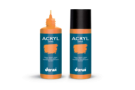 Pintura acrílica mate 80 ml - Naranja - Pintura acrílica mate - 10doigts.fr