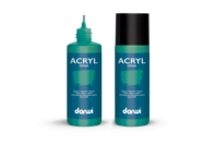 Pintura acrílica mate 80 ml - Verde oscuro - Pintura acrílica mate - 10doigts.fr