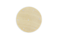 Disco de madera perforado Ø 5,5 cm - Carillones de viento - 10doigts.fr