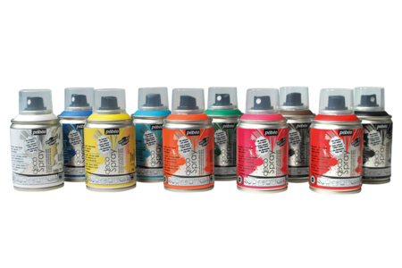 10 botes de pintura decospray - Pintura en aerosol – 10doigts.fr